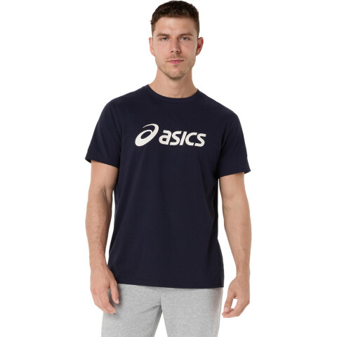 Polos Training Asics Logo Tee Hombre Midnight