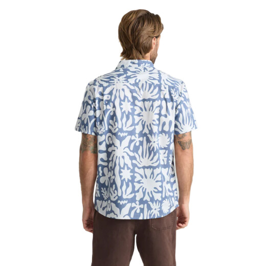 Camisa Roark Journey - Celeste Camisa Roark Journey - Celeste
