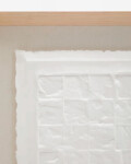 Cuadro Kut de papel maché blanco 90 x 70 cm Cuadro Kut de papel maché blanco 90 x 70 cm