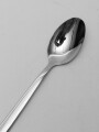 Cuchara Asher De Té Set 4 Un. Plateado Brillante Color Unico