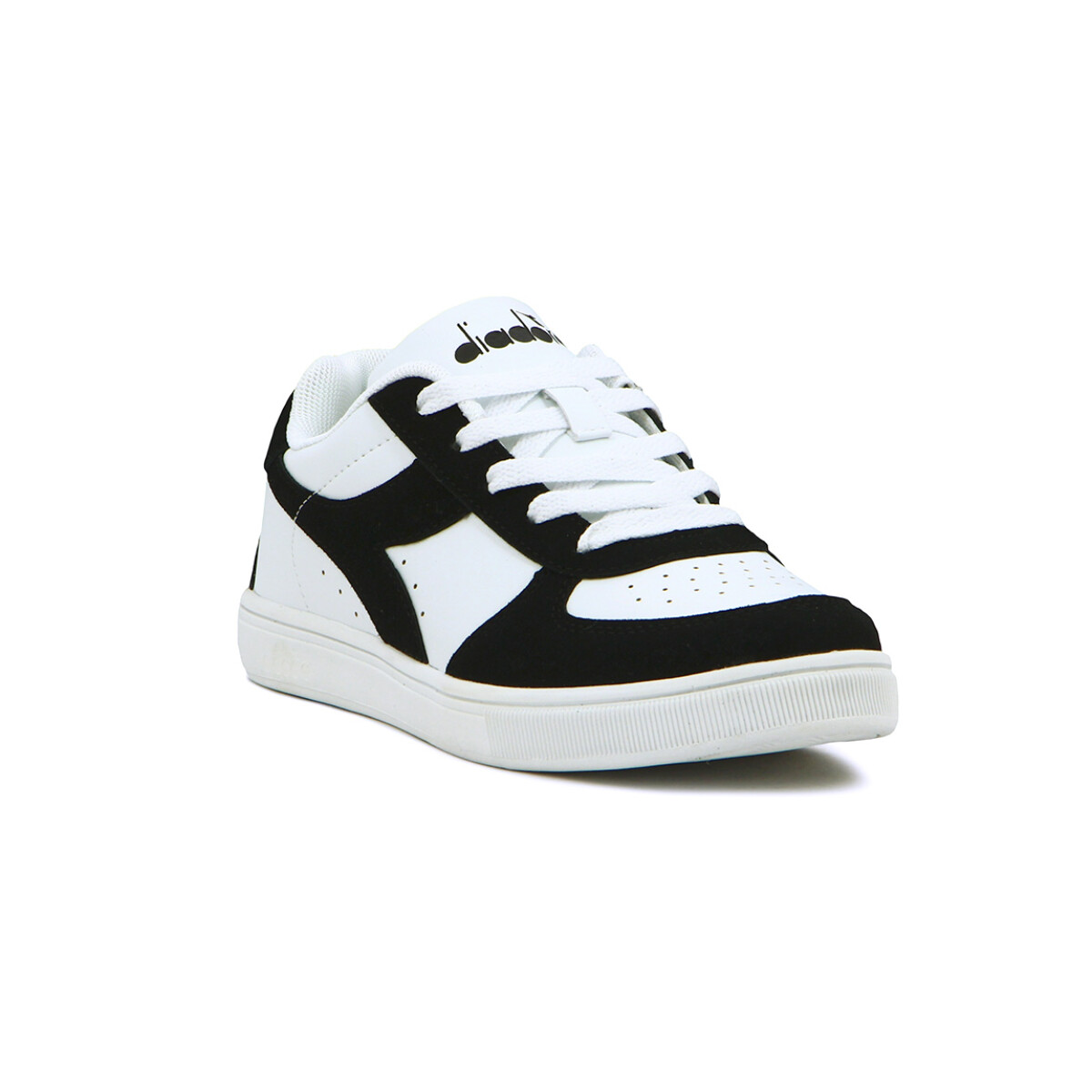Diadora Champion Hombre Helio II Blanco/Negro - Blanco-Negro 