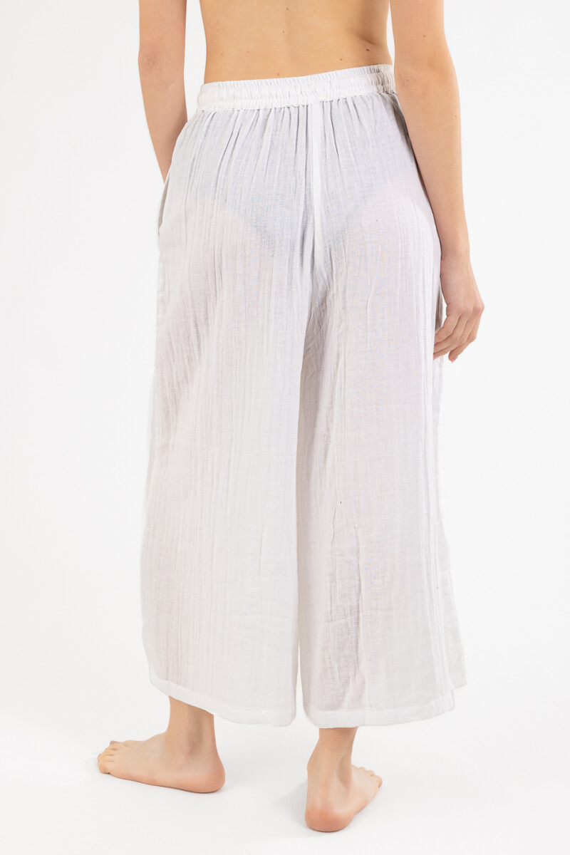 Pantalón tulum Blanco