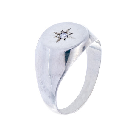 Anillo de plata 925 y circonia Anillo de plata 925 y circonia