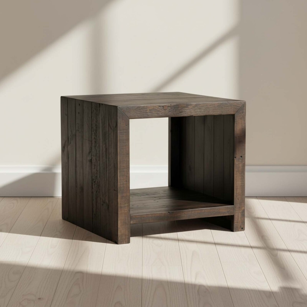 MESA AUXILIAR - MADERA MARRON EDUARDO CASTAÑO 