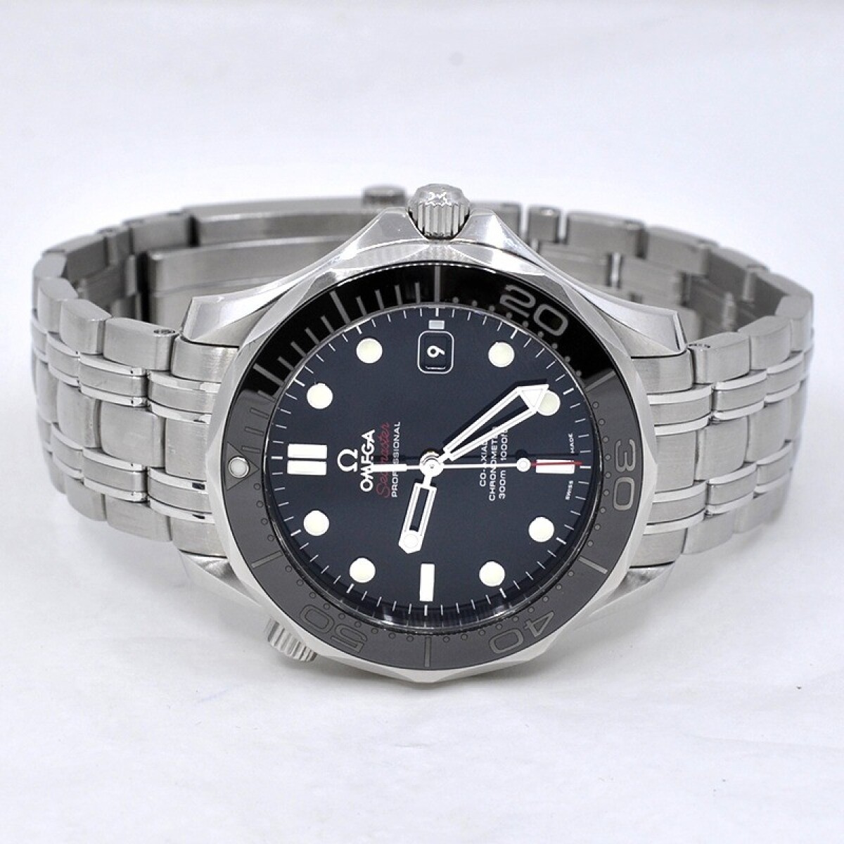 Omega Seamaster 21230412001003 Chronometer 41 Mm Con Caja Y Papales 