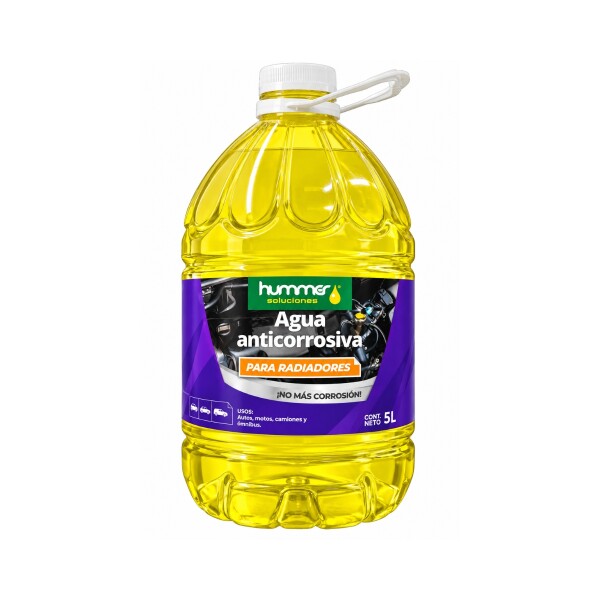 AGUA RADIADOR ANTICORROSIVA 5L Agua Radiador Anticorrosiva 5l