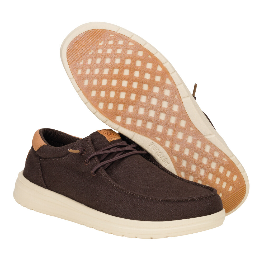 Paul Canvas - Hombre Mole Brown/Wood Ash