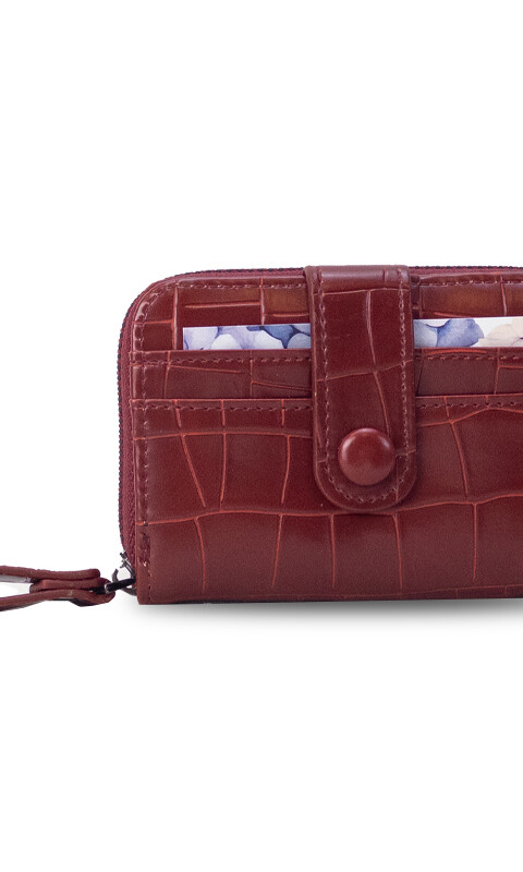 TARJETERO IRINA CROCO BORDEAUX