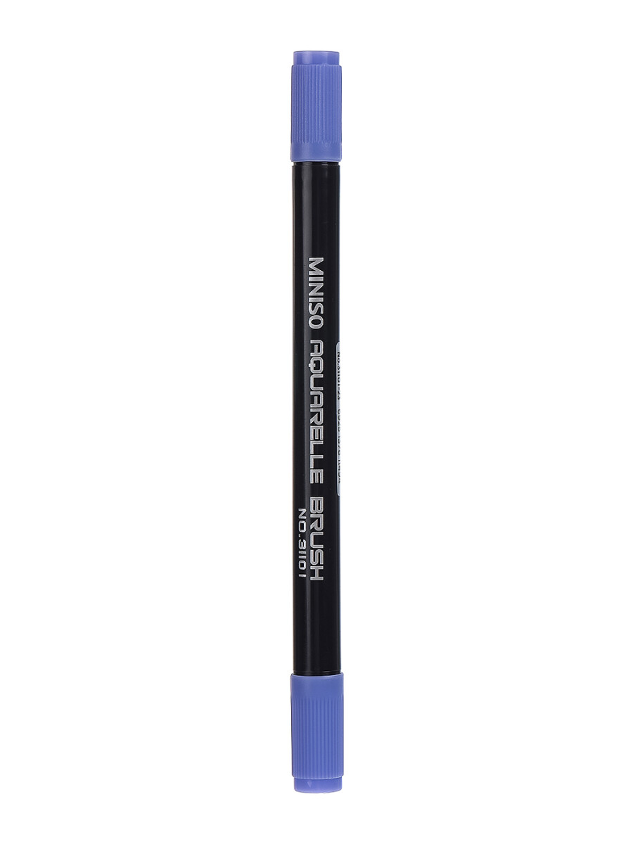 Marcador doble punta - azul 