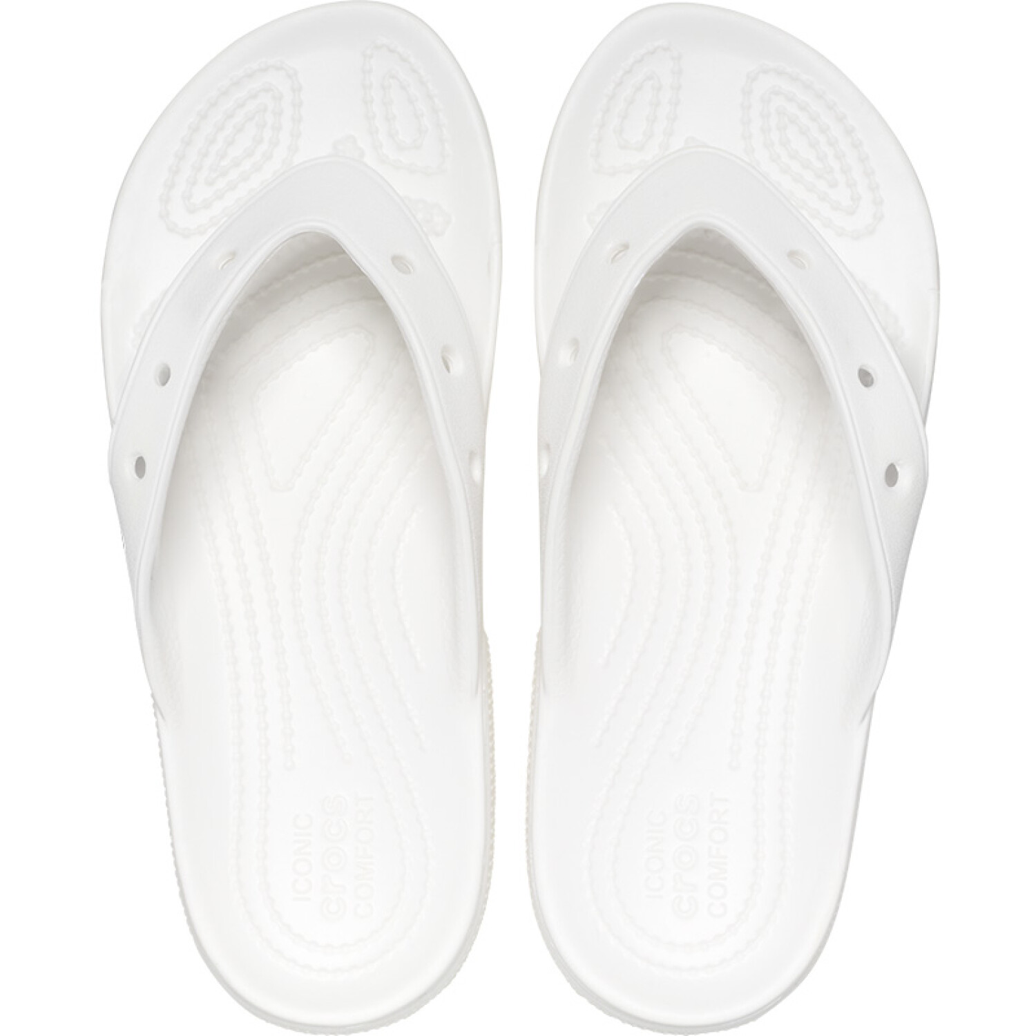 Ojotas Crocs Classic Flip Blanco — Crocs