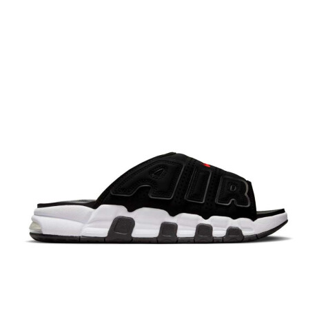 Chanclas Air More Uptempo Slide de Hombre Negro