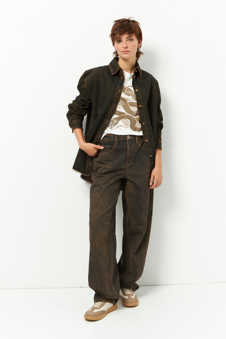 CAMISA PATRICK Chocolate