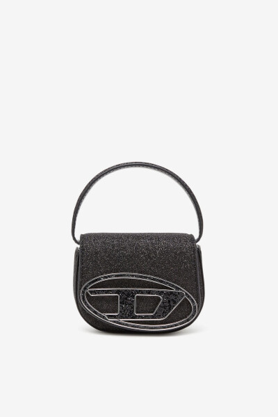 MINI BOLSO 1DR BRILLO Negro