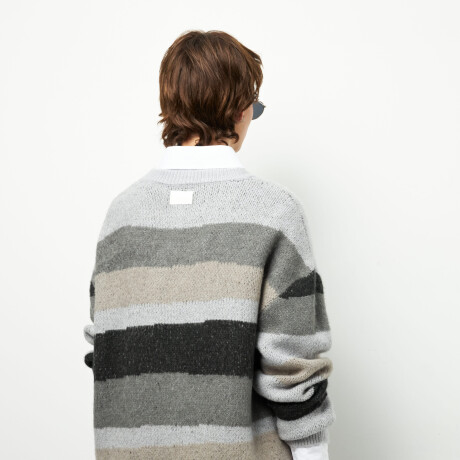 SWEATER AMANDINE Gris Melange