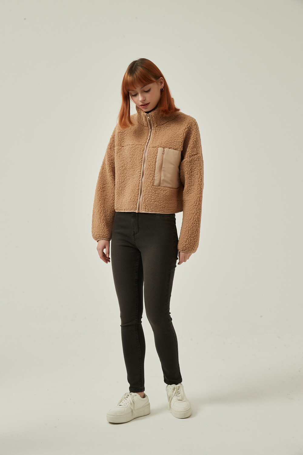 Campera Derela Beige Oscuro