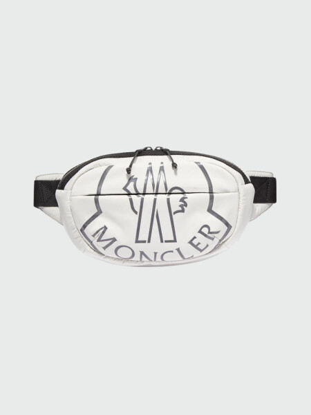 Moncler -Riñonera de diseño versátil, Cut Marrón Cuero