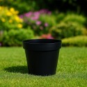 MACETA REDONDA FLORATTA N50 60 LITROS NEGRO