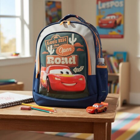 Mochila Disney Escolar 40x30x14 Cm Cars Mochila Disney Escolar 40x30x14 Cm Cars