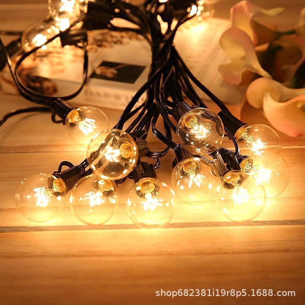 Guía De Luces Para Jardín Luz Cálida 