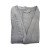 Bata Baño Dohler Velour 100% Algodón Talle P al XXG GRIS CLARO