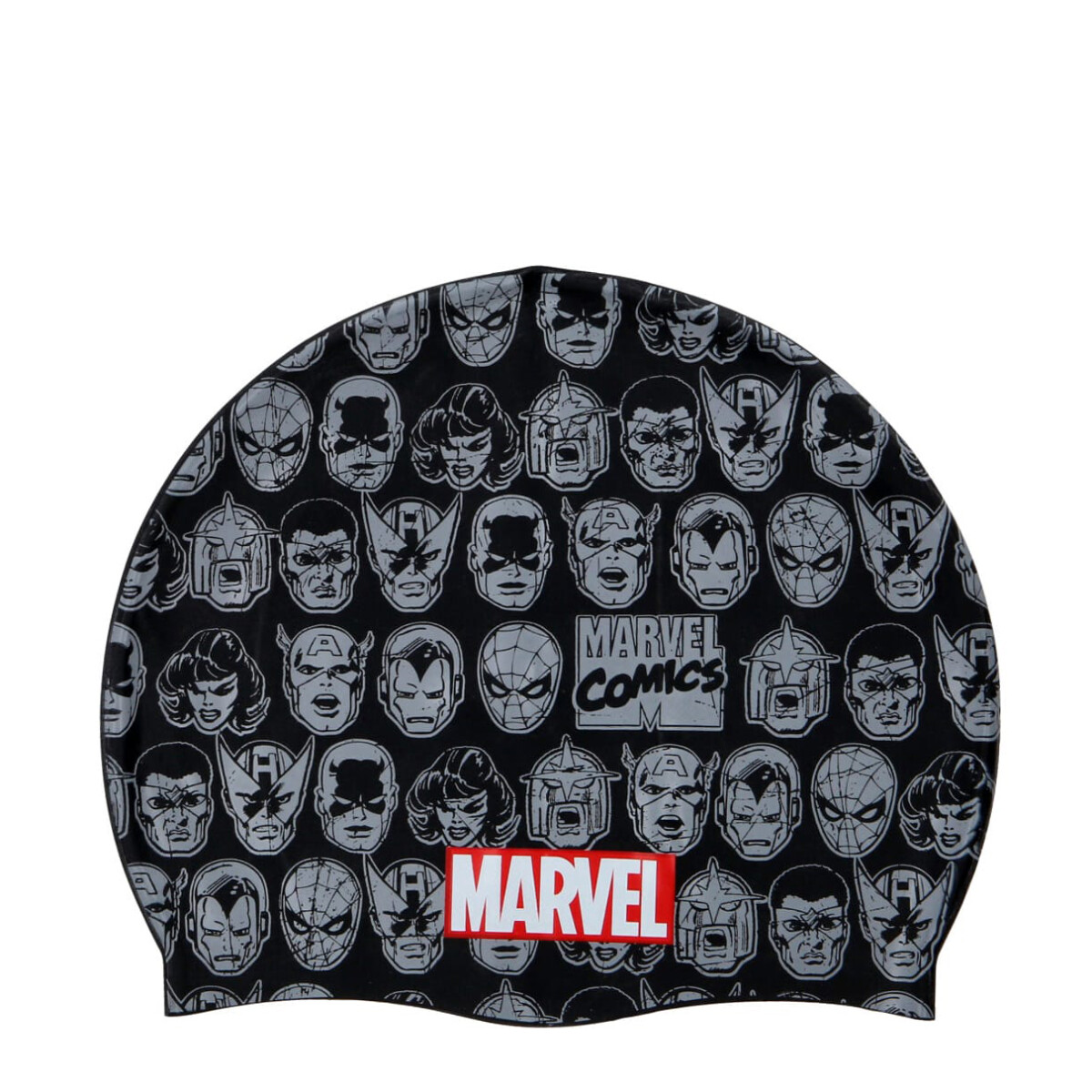 Gorro Marvel de Baño Avengers - Negro - Gris 