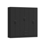 ROPERO - 6 PUERTAS PLUS NEGRO