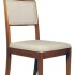 Silla De Comedor Lola Madera Maciza Ratan Natural Lino Blanco 1