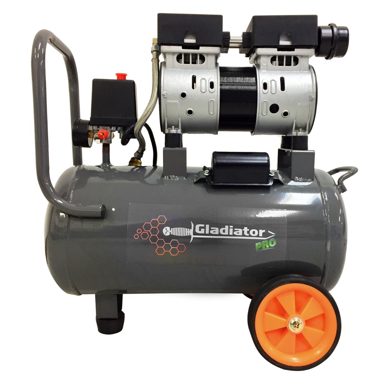 ZZ COMPRESOR SIN ACEITE 24L 550W CE7242 GLAD PRO ++ - N/a 