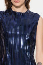 TOP METALLIC Azul Marino