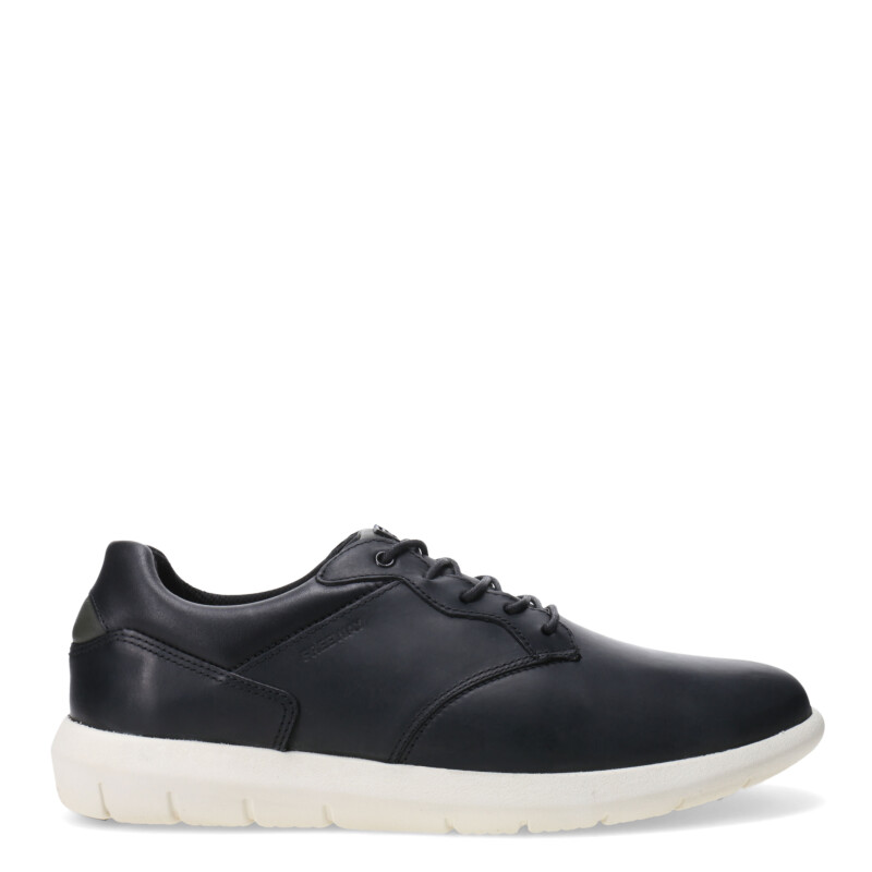 Zapatos de Hombre Freeway Oslo Casual Negro (Cuero Graso)