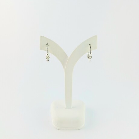 Par de aros de plata 925. Par de aros de plata 925.
