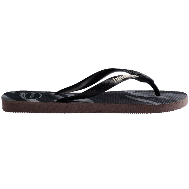 Sandalias de Hombre Havaianas Top Camu Negro - Gris