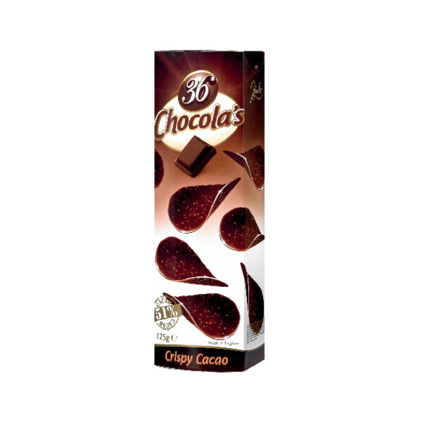 CHOCOLA´S CROCANTE CON CACAO 125 GR Unica