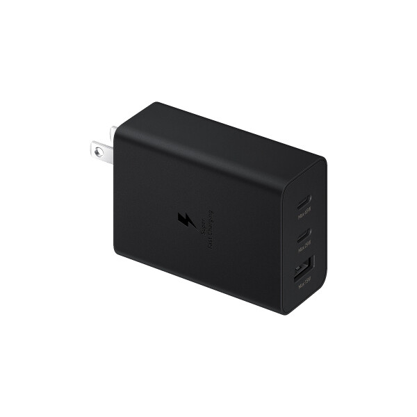 Ficha Samsung triple 65W+25w+15w color negro Ficha Samsung Triple 65w+25w+15w Color Negro