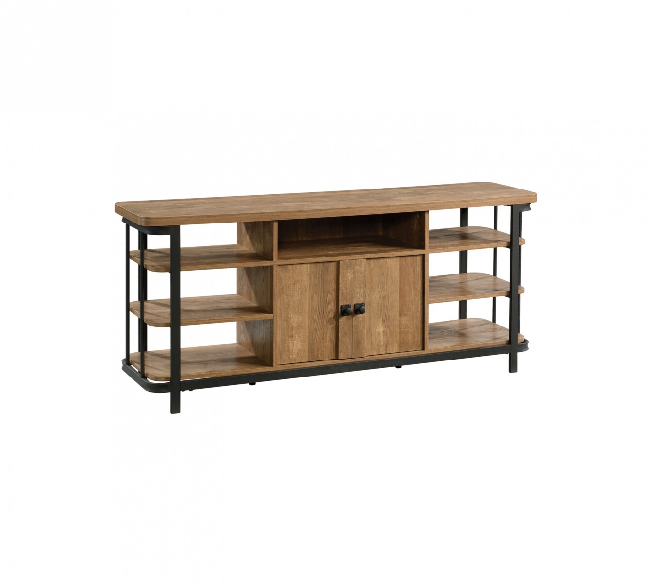 Rack Tv Multiple Estanteria y Puertas Sauder Station House 