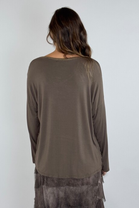 BLUSA IMELDA Tostado