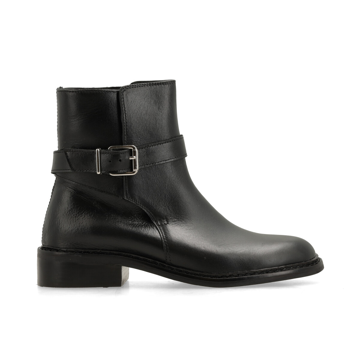BOTA VENET - CUERO SAFFY - NEGRO 