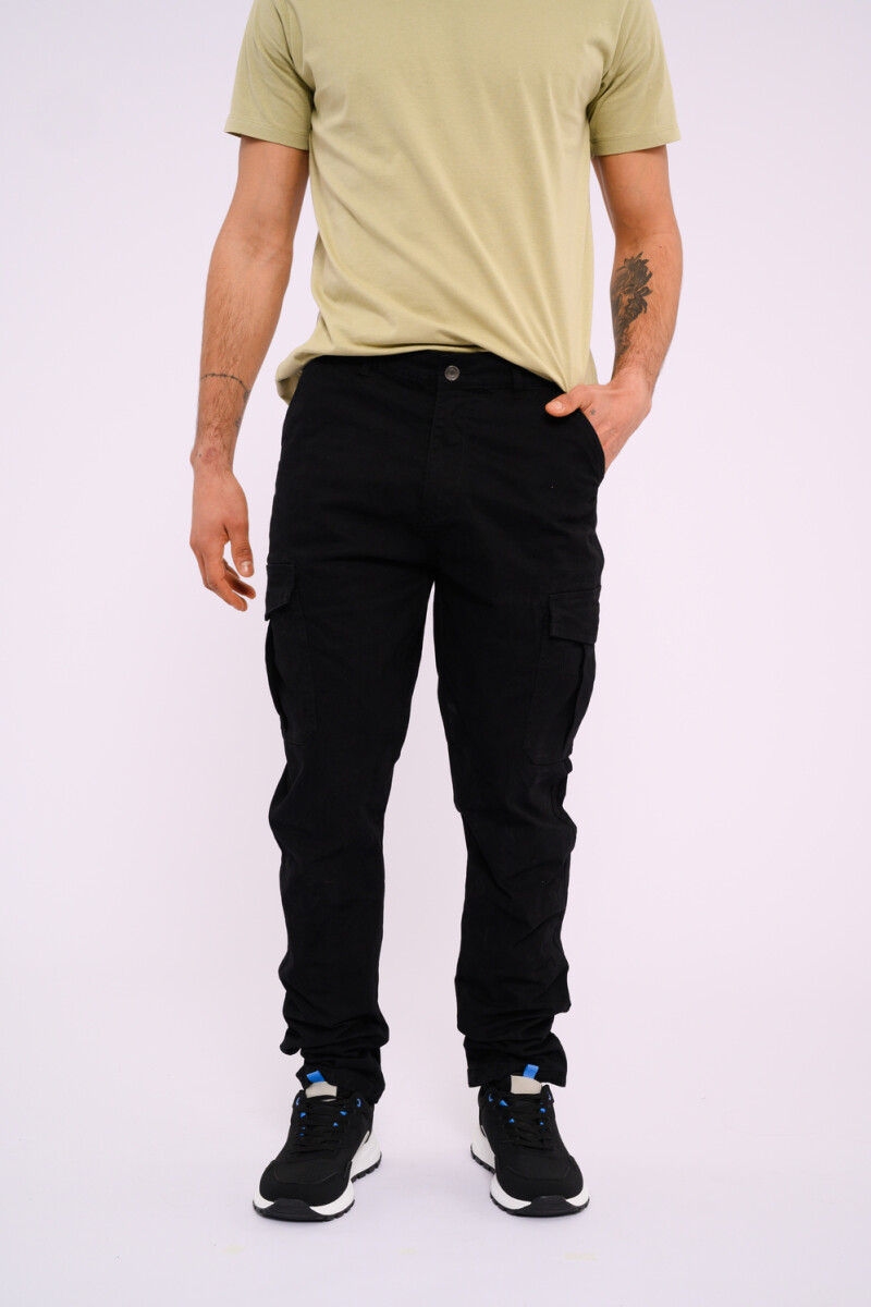 Pantalón de jean regular Negro