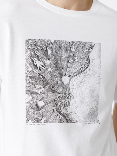T-SHIRT INOLVIDABLE BLANCO