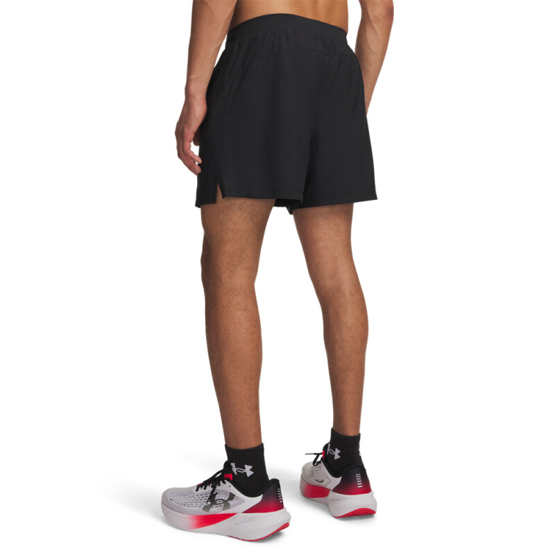 UA LAUNCH 5'' SHORTS-GRN BLK-001