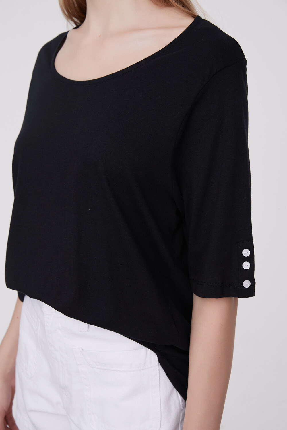 Remera Leena Negro