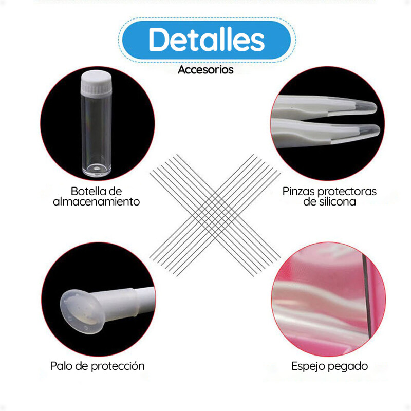 Set para lentes de contacto estuche + accesorios Set para lentes de contacto estuche + accesorios