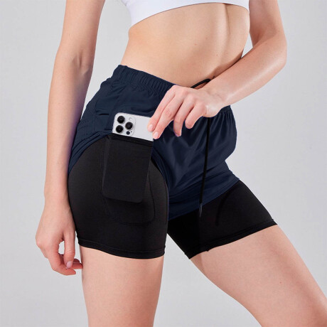 Set X2 Short Deportivo Mujer Running C/ Calza Corta Set X2 Short Deportivo Mujer Running C/ Calza Corta