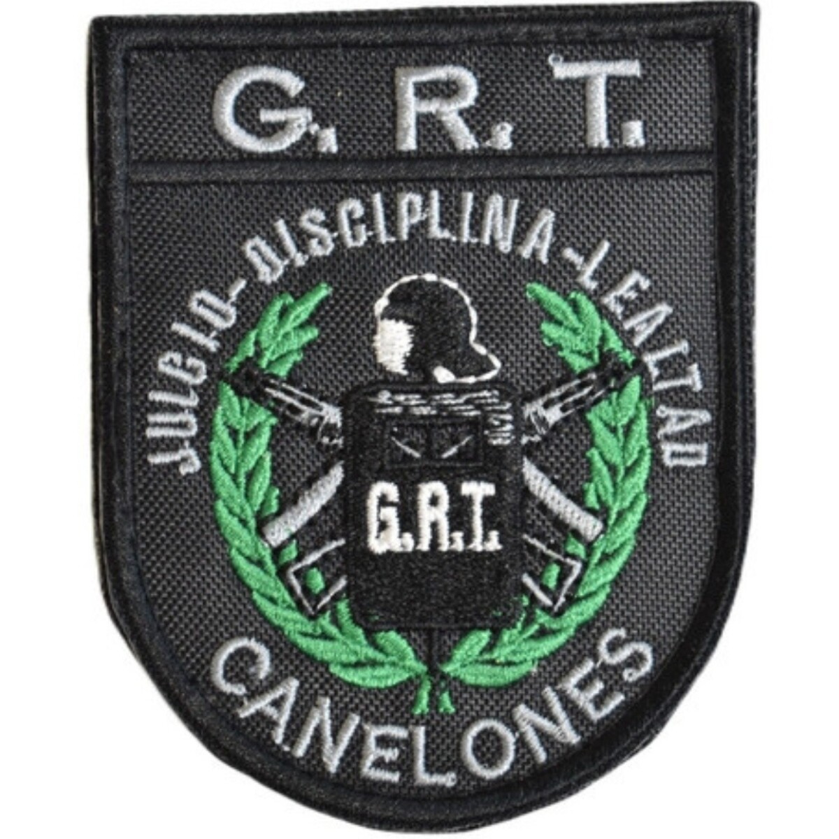 Parche bordado GRT Departamentos - Canelones 