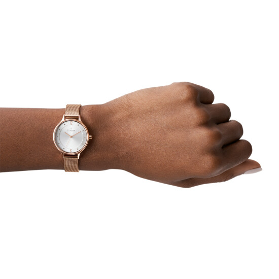 Reloj SKAGEN ANITA Acero Oro Rosa Esfera 30mm 0