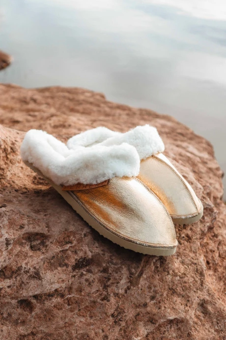 Pantuflas Celtis Dorados