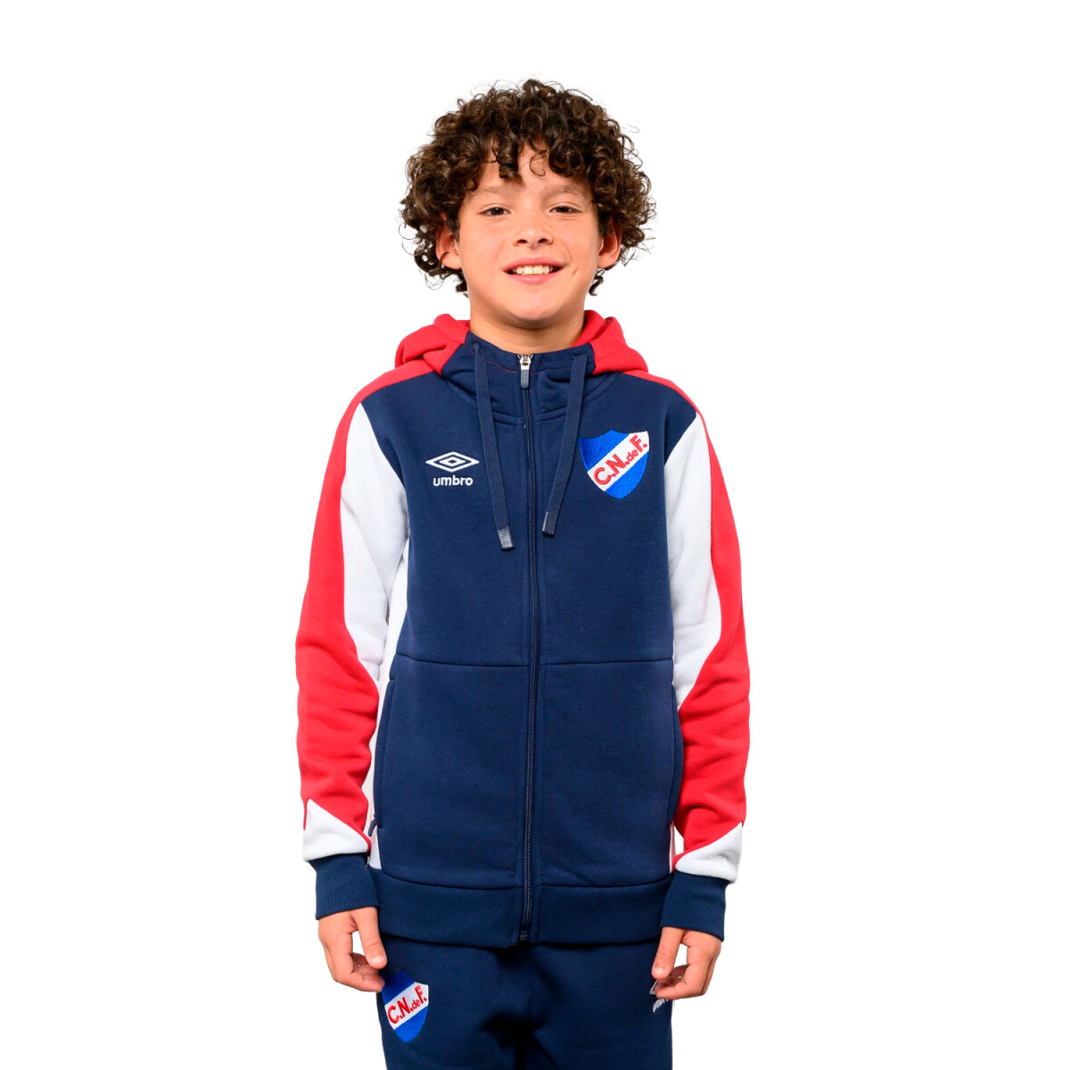 Campera de Niño Umbro Grav Nacional Junior - Azul - Rojo 