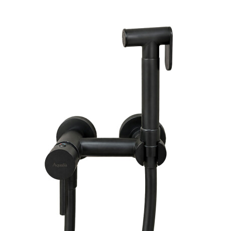 Griferia Ducha Higienica Exterior Frio/Caliente NEGRO