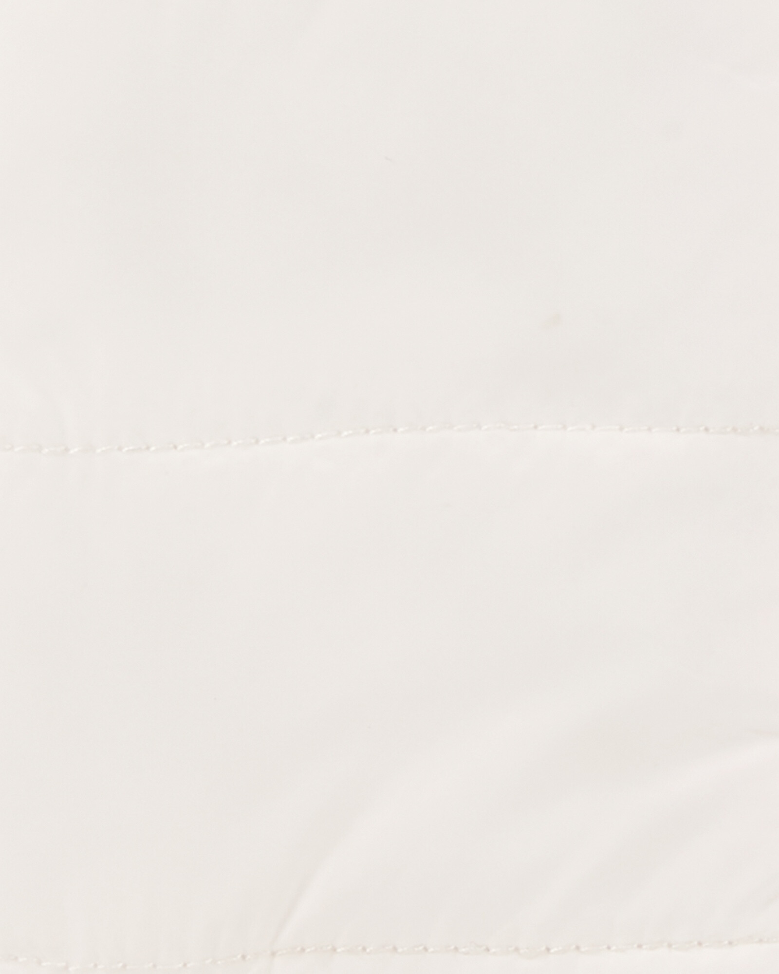 Chaleco de nylon, acolchado, blanco Sin color