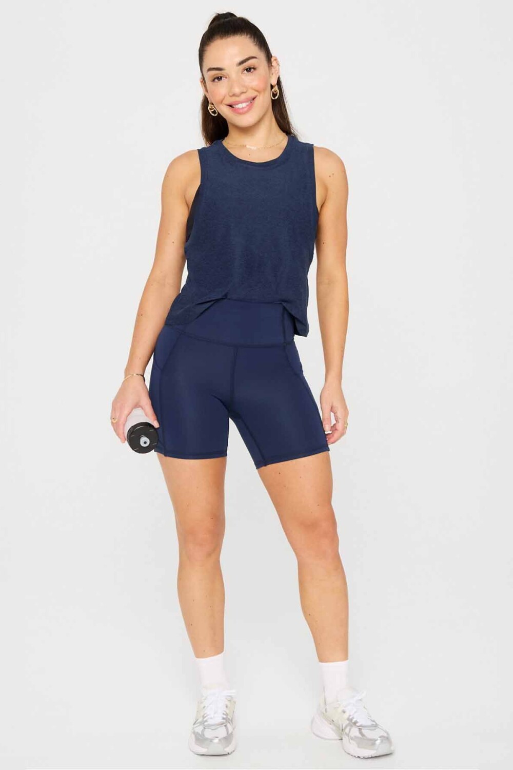Short Oasis PureLuxe High-Waisted 6" Short Mujer Deep Navy